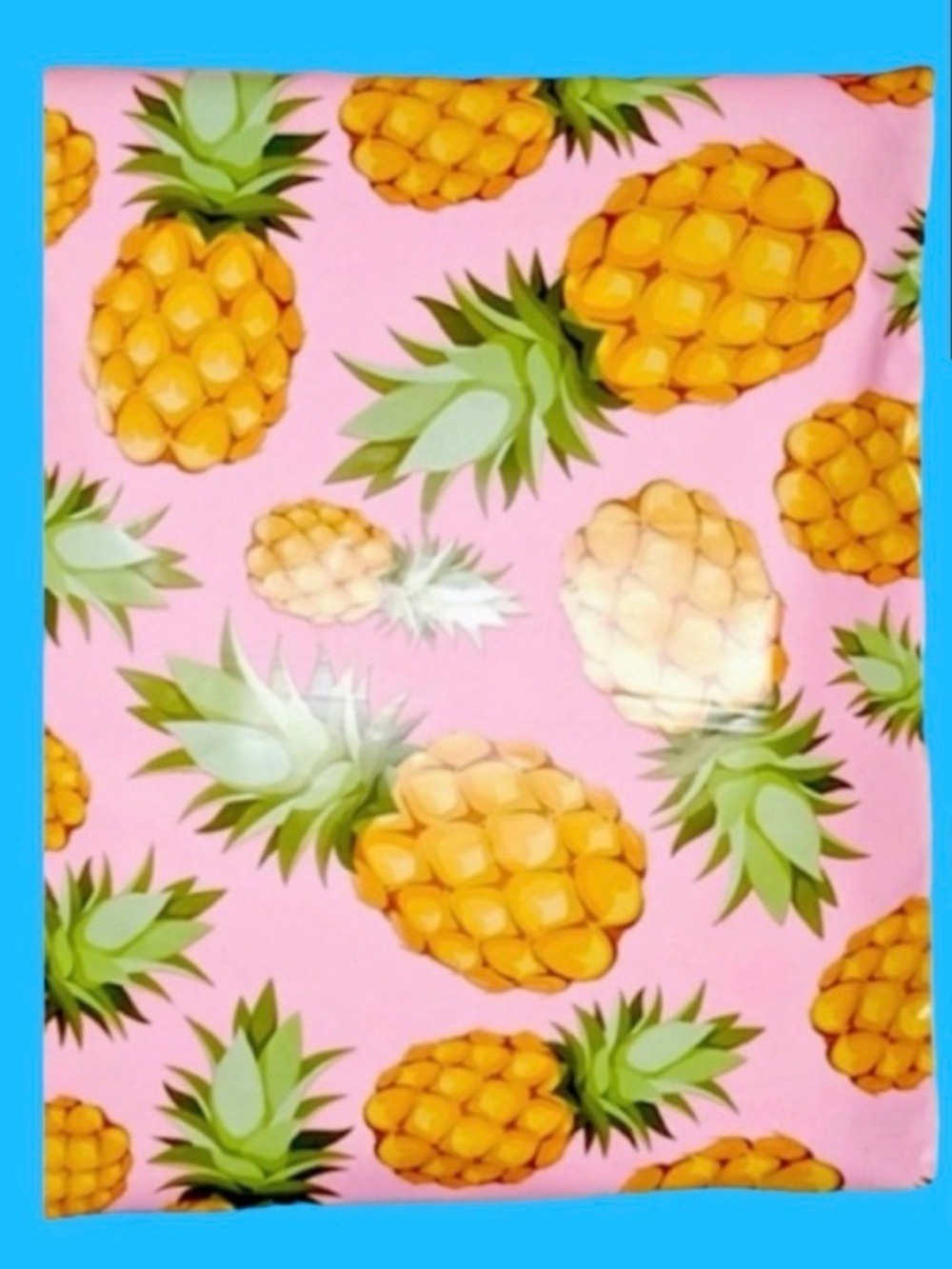 25 10X13 Poly Mailers Pineapple PRICE IS FIRM - Picture 2 of 15